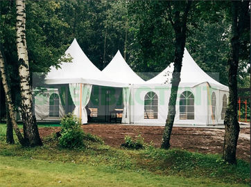 Lều tiệc cưới bằng nhựa PVC Kích thước khác nhau có sẵn Cao nhôm